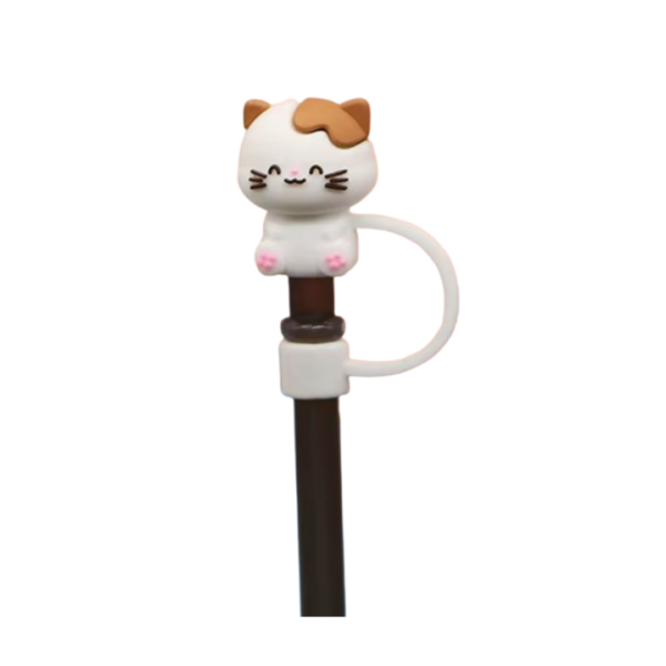 Bouchon de paille chat