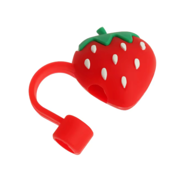 Bouchon de paille fraise